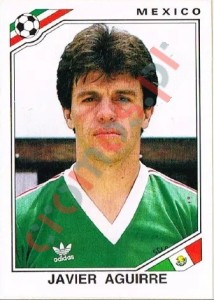 122 Javier Aguirre – FIFA World Cup Mexico 1986 Panini