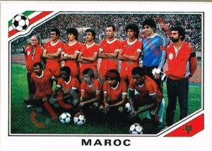 419 Team Maroc – FIFA World Cup Mexico 1986 Panini