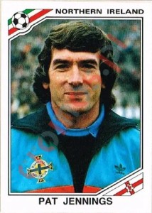 276 Pat Jennings – FIFA World Cup Mexico 1986 Panini