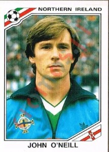 279 John O'Neill – FIFA World Cup Mexico 1986 Panini
