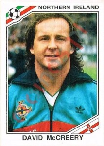 283 David McCreery – FIFA World Cup Mexico 1986 Panini