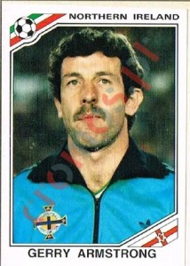287 Gerry Armstrong – FIFA World Cup Mexico 1986 Panini