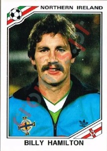 288 Billy Hamilton – FIFA World Cup Mexico 1986 Panini