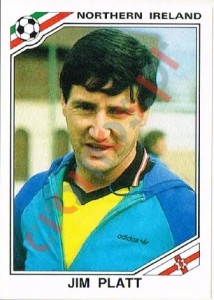 291 Jim Platt – FIFA World Cup Mexico 1986 Panini