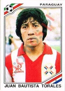 149 Juan Bautista Torales – FIFA World Cup Mexico 1986 Panini