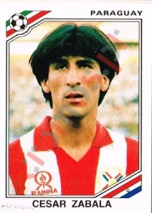 151 Cesar Zabala – FIFA World Cup Mexico 1986 Panini