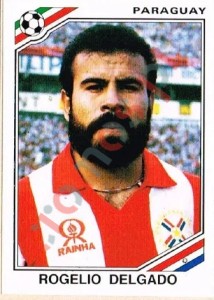 152 Rogelio Delgado – FIFA World Cup Mexico 1986 Panini