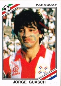 155 Jorge Guasch – FIFA World Cup Mexico 1986 Panini