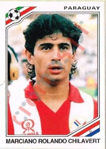 157 Marciano Rolando Chilavert – FIFA World Cup Mexico 1986 Panini
