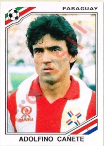 158 Adolfino Canete – FIFA World Cup Mexico 1986 Panini