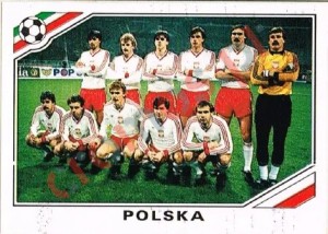 365 Team Poland – FIFA World Cup Mexico 1986 Panini