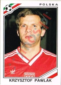 367 Krzysztof Pawlak – FIFA World Cup Mexico 1986 Panini