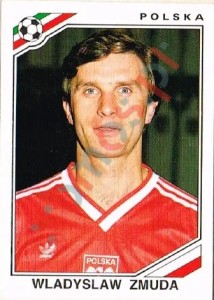 369 Wladyslaw Zmuda – FIFA World Cup Mexico 1986 Panini
