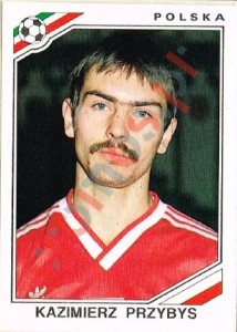 370 Kazimierz Przybys – FIFA World Cup Mexico 1986 Panini