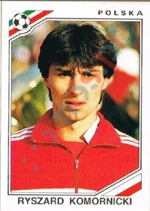 373 Ryszard Komornicki – FIFA World Cup Mexico 1986 Panini
