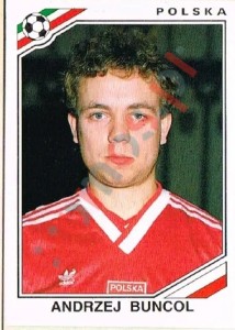 374 Andrzej Buncol – FIFA World Cup Mexico 1986 Panini