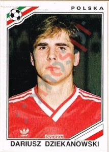 377 Dariusz Cziekanowski – FIFA World Cup Mexico 1986 Panini