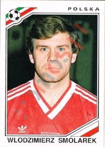 380 Wlodzimierz Smolarek – FIFA World Cup Mexico 1986 Panini