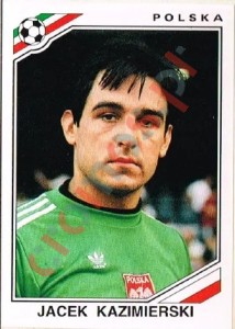 381 Jacek Kazimierski – FIFA World Cup Mexico 1986 Panini