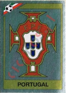382 Badge Portugal – FIFA World Cup Mexico 1986 Panini