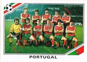 383 Team Portugal – FIFA World Cup Mexico 1986 Panini