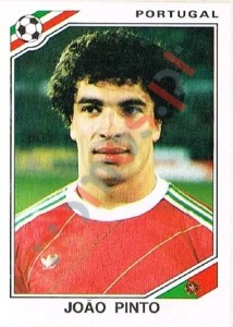 385 Joao Pinto – FIFA World Cup Mexico 1986 Panini