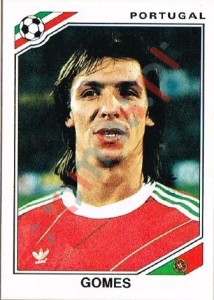 396 Gomes – FIFA World Cup Mexico 1986 Panini