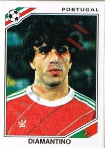 397 Diamantino – FIFA World Cup Mexico 1986 Panini