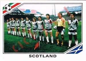 329 Team Scotland – FIFA World Cup Mexico 1986 Panini