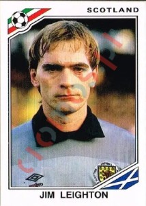 330 Jim Leighton – FIFA World Cup Mexico 1986 Panini