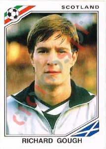 331 Richard Gough – FIFA World Cup Mexico 1986 Panini