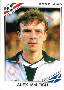 332 Alex McLeish – FIFA World Cup Mexico 1986 Panini