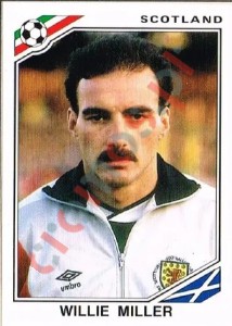 333 Willie Miller – FIFA World Cup Mexico 1986 Panini