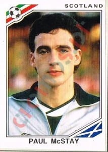 338 Paul McStay – FIFA World Cup Mexico 1986 Panini