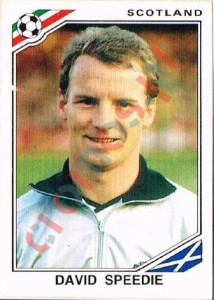 340 David Speedie – FIFA World Cup Mexico 1986 Panini