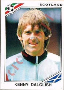 341 Kenny Dalglish – FIFA World Cup Mexico 1986 Panini