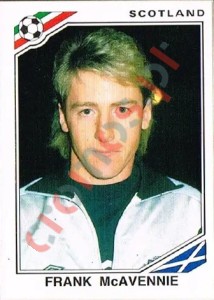 342 Frank McAvennie – FIFA World Cup Mexico 1986 Panini