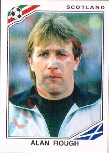 345 Alan Rough – FIFA World Cup Mexico 1986 Panini