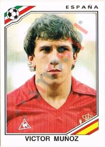 265 Victor Munoz – FIFA World Cup Mexico 1986 Panini