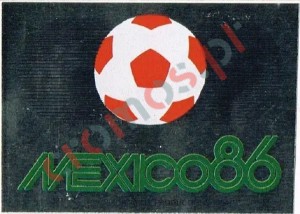 2 Emblema – FIFA World Cup Mexico 1986 Panini