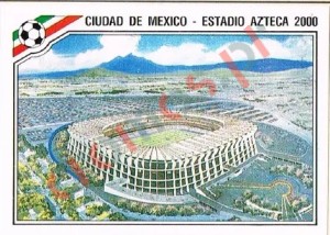 17 Stadion Azteca 2000 – FIFA World Cup Mexico 1986 Panini
