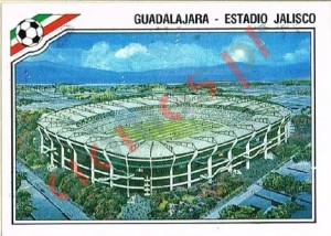 19 Stadion Jalisco – FIFA World Cup Mexico 1986 Panini