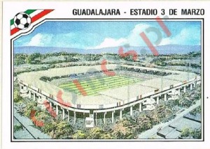 21 Stadion 3 Martie – FIFA World Cup Mexico 1986 Panini