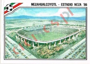 26 Stadion Neza '86 – FIFA World Cup Mexico 1986 Panini