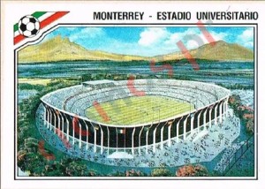 27 Stadion Universitario – FIFA World Cup Mexico 1986 Panini