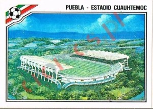 31 Stadion Cuauhtemoc – FIFA World Cup Mexico 1986 Panini