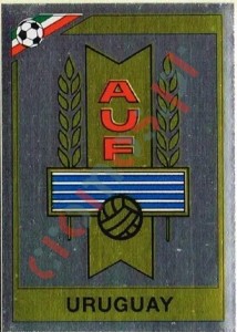 310 Badge Uruguay – FIFA World Cup Mexico 1986 Panini