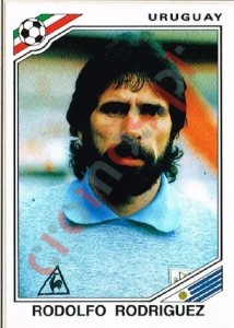312 Rodolfo Rodriguez – FIFA World Cup Mexico 1986 Panini