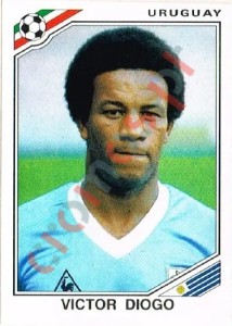 313 Victor Diogo – FIFA World Cup Mexico 1986 Panini