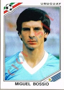 320 Miguel Bossio – FIFA World Cup Mexico 1986 Panini